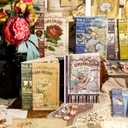 160 PCS Scrapbook Paper Packs for Journaling Supplies, Vintage Scrapbook supply for Junk Journal Bullet, Scrapbooking Materials for Journals Planners, Cottagecore Collage Album