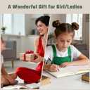 Butterfly Journal for Girls Women Journals for Writing 256 Pages 100GSM Green A5 Notebook PU Leather Cute Diary, Teens Ages 8-12