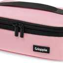 Gloppie Small Lunch Bag - Insulated Lunch Box, Mini Lunchbox Lunch Cooler Bag, Petty Food Containers, Snack Bag, for Adult, Pink