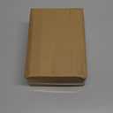 Bamboo Bathroom Accessories Set 4 Pcs - Clear Toothbrush Holder Plastic Soap Dispenser and 2 Qtip Holder Cotton Swab/Pad/Ball Container Jar