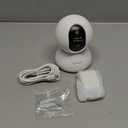 blurams Security Camera 2K, Baby Monitor Dog Camera 360-degree for Home Security w/Smart Motion Tracking, Phone App, IR Night Vision, Siren, Works with Alexa & Google Assistant & IFTTT, 2-Way Audio