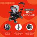Baby Trend Sit N' Stand Ultra Stroller, Morning Mist