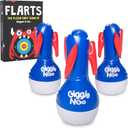 Giggle N Go Flarts Lawn Darts - Outdoor Games for Family Fun - Safe Inflatable Dart Games for Kids and Adults