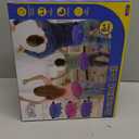 Skirfy Outdoor Party Games for Kids Adults, Translucent 3 Pack Shaking Ball Toy with 60 Balls, Birthday Outdoor Indoor Toys, Family Carnival Birthday Carvinal Game for Boy Girl Age 4-12 (Pink&blue&purple)