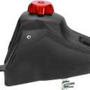 YOXUFA Dirt Bike Gas Fuel Tank for CRF50 XR50 SSR125 110cc 125cc 50cc 70cc Pit Dirt Bike Pitster Pro SDG 107 Baja 49 TaoTao Coolster Roketa Kazuma Yamoto Sunl Eagle Motorcycle Parts