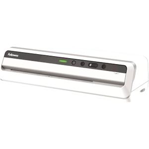 Fellowes Jupiter 125 Thermal Laminator Machine with Laminating Pouch Starter Kit, 12.5 inch, 60 Second Warm-Up, White/Black (5746301)