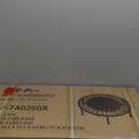 DARCHEN 450 lbs Mini Trampoline for Adults, Indoor Small Rebounder Exercise Trampoline for Workout Fitness for Quiet and Safely Cushioned Bounce, 30.3x14.5x3.5 in