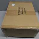 STWIENER King Mattress Topper, Pillow Top Mattress Topper for Back Pain Relief, Extra Thick Mattress Pad Deep Pockets for 8"-21", Soft Down Alternative Fill Mattress Protector, Blue Stripe