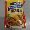 Goya Foods Traditional Refried Pinto Beans, 15 Ounce Pouch (EXP 10/31/27)