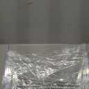 Clear Acrylic Single Pocket, Plastic Hanging Wall Mount File Holder for Office Home (Clear, 3 Pack)