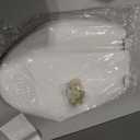 V-Shape Toilet Seat, Soft Close, Quick Release, White PP