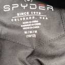 Spyder Boys Winter Ski Jacket - Insulated Soft Shell Water Resistant and Windproof Snowboard Winter Coat with Detachable Hood (M 10-12, Black)