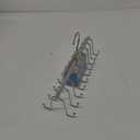 Whitmor 20 Hook Chrome Closet Hangers for Belts, Ties, Bras, Scarves