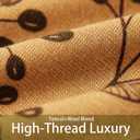 PATPAT Kids Pajama Set,Snug Fit Pjs with Soft Tencel Lyocell Wool Blend, All-Season Comfort, Ages 2-12 Years (3T, Autumn Berries)