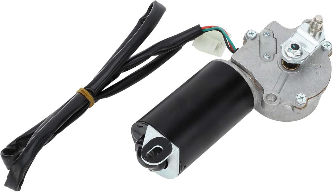 Motoforti Windshield Wiper Motor Car Front Windscreen Wiper Motor Replacement for Jeep CJ5 CJ7 1976-1982 No.5453956/5763696 3 Pin