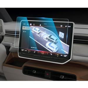 CDEFG For 2025 2026 Volkswagen Tiguan Screen Protector - 12.9 Inch 9H HD Tempered Glass - VW Tiguan (S, SE) Touchscreen Accessories