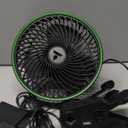 VIVOSUN AeroWave E6 Gen2, Grow Tent Clip Fan 6, EC Motor, Smart Control, Powerful Oscillating Fan, Local Timer, Weatherproof IP54, for Hydroponics Circulation Cooling, Black (1)