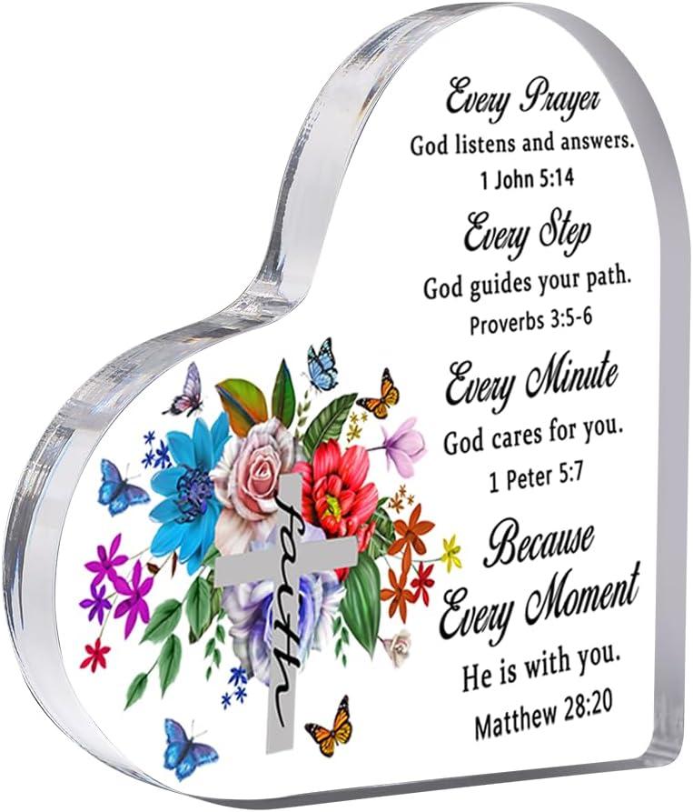 Feeldeal Christian Gifts for Women (Cross & Butterfly)