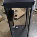 Guitar Display Case with Humidity Control, 270 Tempered Glass for 1-3 Guitars & Ukuleles, Digital Hygrometer, Lockable, 45-60% RH