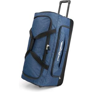 Pacific Gear Rolling Duffel Wheels, 30-inch Luggage, Hockey Bag, Heavy Duty