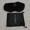 LC-dolida Sleep Headphones, 3D Sleep Mask Bluetooth Wireless Music Eye Mask, Sleeping Headphones for Side Sleepers Sleep Mask with Bluetooth Headphones Ultra-Thin Stereo Speakers Perfect for Sleeping (Black)