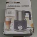 SIMPLETASTE Milk Frother, 4 in 1 Electric Milk Steamer, 16.91oz/500ml Automatic Warm and Cold Foam Frother for Coffee, Latte, Macchiato, Cappuccino, Hot Chocolate, Easy to Clean