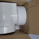 DIY Dryer Vent Connector Kit - Space Saving, Toolless Design with Airtight Seal - STV-90 by Ziggurat Products