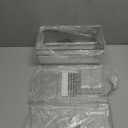 2 Pack Stackable Storage Drawers,Plastic Organizers Bins, Drawers Storage with Handles and Movable Dividers for Organization and Storage in Fridge,Bathroom, Pantry, Kitchen Cabinets, Under Sink