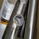 KES No Drill 30-Inch Shower Slide Bar with Adjustable Handheld Shower Head Holder, Self Adhesive, Universal Fit, SUS304 Brushed Stainless Steel Drill-Free for Bathroom, F209S78DF-BS