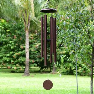 Vanquer Large Wind Chimes for Outside Deep Tone - 48'' Wind Chimes Outdoor Clearance, Deep Tone, Memorial, Sympathy Gift, Garden Patio, Home Dcor, Bronze