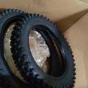 HOLATO Rear 90/100-14 3.00-14 Front 70/100-17 2.75-17 Tire and Inner Tube for 110cc 125cc KLX125 KLX140 KX85 TTR125 RM80 TaoTao DB17 Apollo RFZX18 Coolster Dirt Pit Bike Off Road Motocross Heavy Duty