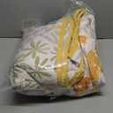 Xruibed Quilt Set King Size 3 Pieces Yellow Floral Quilt Sets Reversible Bedspreads Bedding Set Soft and Cozy Microfiber Lightweight Quilt Flower Plant Bed Coverlet Sets for All Season (King, 104" x 90")