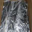 Under Bed Storage 2 Pack 66L, Rolling Containers with Wheels, Heavy Duty Metal Frame, 600D Oxford Fabric, Clear Lid, Adjustable Dividers for Clothes Shoes Blankets, Dorm Space Saving, Black