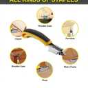 Staple Remover Staple Puller Remover Heavy Duty Staple Remover ANYALITE Industrial Removers Tool Office Claw Tools Staple Puller Removing Carpet