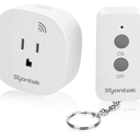 Remote Control Outlet, Wireless Remote Light Switch Kit, 15A/1875W, 100FT Long Range for Lamps, Fans, Christmas Lights, Electrical Appliance