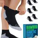 Doctor's Select® Bamboo Viscose Diabetic Socks for Men & Women - 6 Pairs