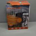 Buyplus Greenhouse Heater with Digital Thermostat, 1500W Outdoor Heaters for Patio, Overheat Protection & 3S Fast Heating, Electric Space Heater for Patio, Garage, Greenhouse, Flower House, Silver