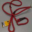 Fida Durable Slip Lead, 6 FT x 3/8" Heavy Duty Dog Loop, Comfortable Strong Rope Slip Leash for Small Dogs and Puppies, No Pull Pet Training Leash with Highly Reflective (3/8", Red)