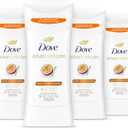 Dove Advanced Care Antiperspirant Deodorant Stick Passion Fruit & Lemongrass scent 4 Count Antiperspirant deodorant with Pro Ceramide Technology 72-hour odor control and all-day sweat protection 2.6oz