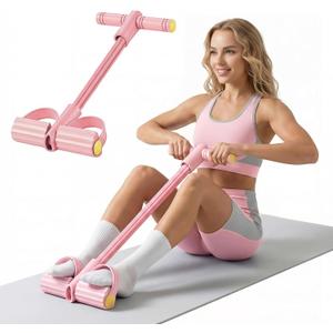 2026 Upgraded 8 - Tube Pedal Resistance Bands with Handles - Ultra - Strong Tension for Full - Body Workout - Ideal for Home, Office & Travel Fitness