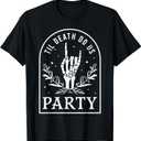 Til Death Do Us Party Retro Halloween Bachelorette Matching T-Shirt M