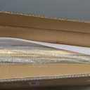 Urban Deco Cylinder Stands for Party, Set of 3 Gold Metal Hexagon Cake Pedestal Stand with Marbled Countertop, Flower Plant Pedestal Stands for Display Parties Wedding Birthday Decor, 3PCS, Gold