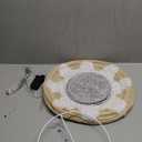 BRIGHTDECK Outdoor Christmas Ornaments, Lighted Pop-Up Outdoor Holiday Ball Decoration with 80 LED Lights, 8 Light Modes, Lighted Collapsible Holiday Decorations for Yard, Home(Beige)