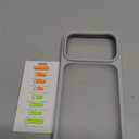 TORRAS for iPhone 17 Pro Case, Beyond Military-Grade Protection, Camera Control Button, DIY Buttons, Translucent Matte Slim Thin Shockproof Hard Back Anti-Scratch case for iPhone 17 Pro, Silver White