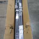 4 Pack Shipping Container Shelves Bracket with 60"(H) X 24"(W), DIY Adjustable 3-Tier Shipping Container Shelving for Heavy Duty Trailer Universal,1300LBS Capacity