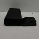 Hespama Slim Trash Can, 14L Black Swing Lid Garbage Bin for Narrow Space