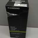 Cresimo Coffee Carafe for Keeping Hot 102oz Airpot Coffee Dispenser with Pump & Stainless Steel Table Tent Signs - 3L Airpots for Hot Beverages - Easy-to-use Insulated Coffee Carafe & Beverage Labels