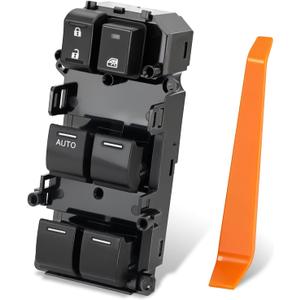 35750-T0A-A11 24 Pins Master Power Window Switch Compatible with 2014-2017 Honda CR-V 2.4L with Removal Tool Orange Replace 35750T0AA11