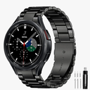 GOLDTOLUCK Stainless Steel Band Compatible with Samsung Galaxy Watch 7 6 5 4 FE Pro Classic 40mm 44mm 43mm 47mm 45mm 42mm 46mm 20mm Men Women Milanese Metal Elegant Casual