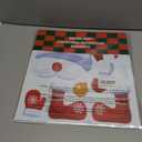 2 x Refrigerator Magnets Christmas Decorations Santa: 18PCS Gingerbread Tree Magnets for Kid (Non-reflective)